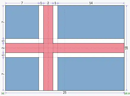 Civil flag and ensign (construction sheet)