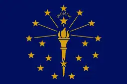 Flag of Indiana