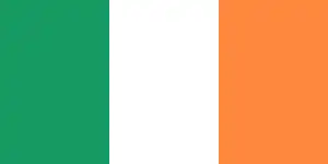 Civil ensign of the Republic of Ireland