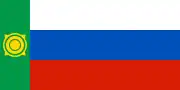 Flag of Khakassia(25 November 2002–25 September 2003)