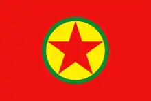 Flag of the Kurdistan Workers' Party