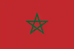 Flag of Morocco (pentagram)