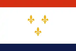 Flag of New Orleans, Louisiana