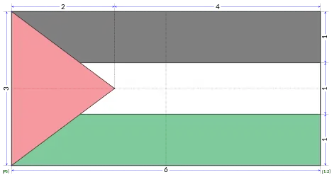 flag construction sheet