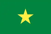 Flag of the French Senegal (1958-1959)