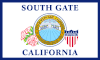 Flag of South Gate, California