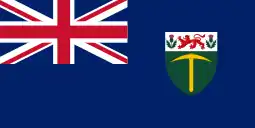 Flag of Southern Rhodesia(1924–1953/1963–1964)