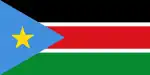 Flag used by the Sudan People's Liberation Movement (identical to the national flag).