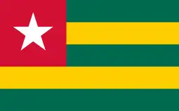 Flag of Togo