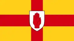 Flag of Ulster (hand)