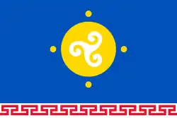 Flag of Ust-Orda Buryat Autonomous Okrug