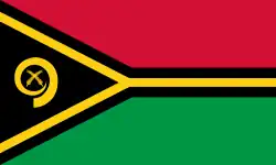 Flag of Vanuatu (pall)