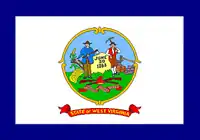 Flag of West Virginia(1907–1929)