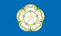 Flag of Yorkshire, God's Own Country.