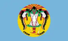 Flag of Crow Indian Reservation