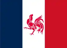 Flag of the Rassemblement Wallonie France