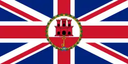 Standard of the governor of Gibraltar