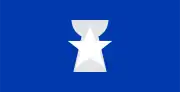 Unofficial flag, 1972–1976. Official flag, 1976–1981