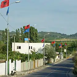 Street in the municipality after the local elections in 2011