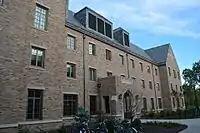 Entrance to Flaherty Hall