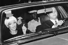 Image 43Jean-Claude and Michèle Duvalier en route to the airport to flee the country, 7 February 1986 (from History of Haiti)