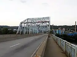 The Fleming Park Bridge, built in 1955.