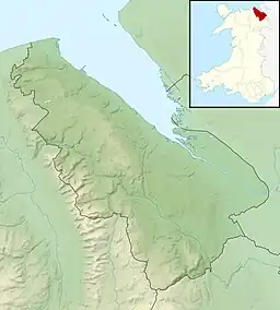 Maen Achwyfan Cross is located in Flintshire