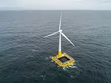 Image 48Wind turbine floating off France (from Wind power)