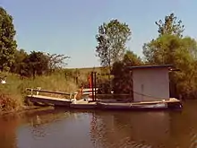 Image 40Wood-heated floating sauna on the farm pond (from Iowa)