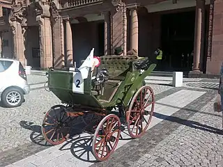 Flocken Elektrowagen, 1888 (reconstruction, 2011)