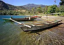 Fishing boats on Flores, Indonesia