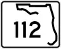 State Road 112 marker