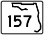 State Road 157 marker