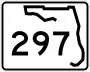 State Road 297 marker