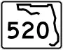 State Road 520 marker