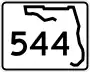 State Road 544 marker