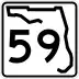 State Road 59 marker