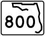 State Road 800 marker