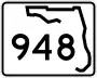 State Road 948 marker