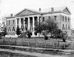 Image 13The brick Capitol as built in 1845. (from History of Florida)