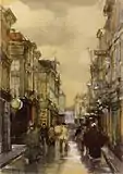 Floris Arntzenius (undated): Spuistraat in Den Haag, private collection.