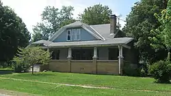 The Floyd and Glenora Dycus House, a historic site in the village