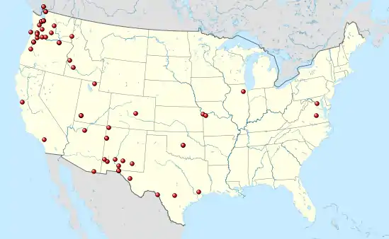 June 29 - Washington, Oregon, and Texas experience further reports, while British Columbia and Arizona see their first reports.