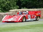 Ferrari 712P at Goodwood Festival of Speed in 2016