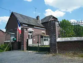 The town hall in Fontaine-lès-Cappy