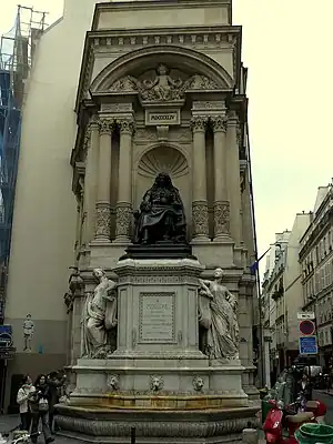 The Fontaine Molière, designed by Louis Visconti (1844)