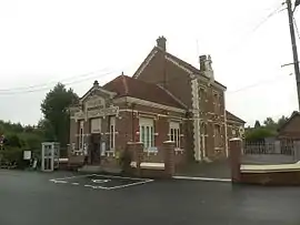 The town hall in Fontenay-Torcy