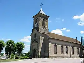 The church in Fontenay