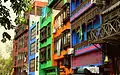 One of the several food streets in Lahore