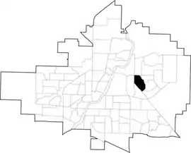 Forest Grove location map